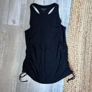 Athleta ruched fitted tank